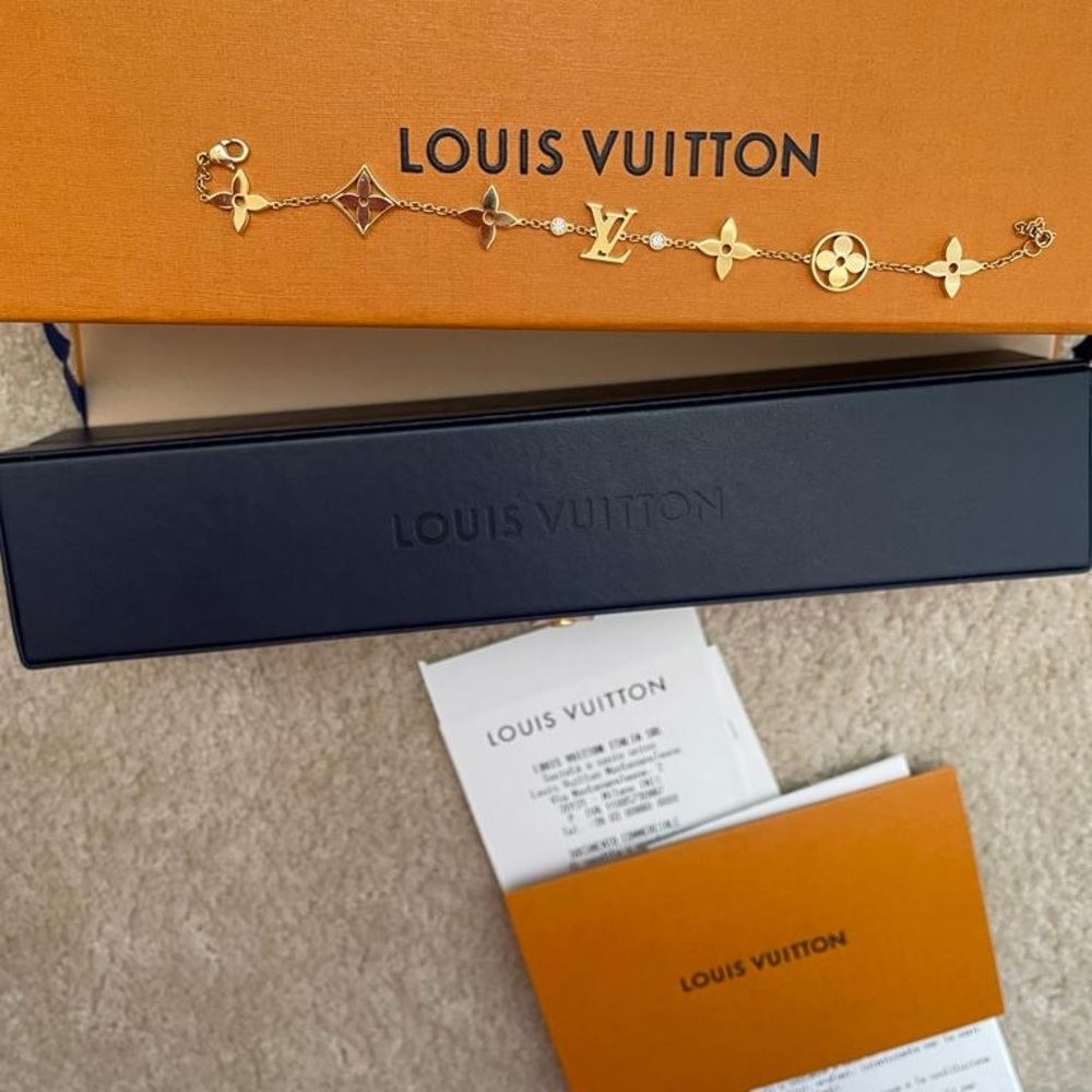Vuitton charm bracelet